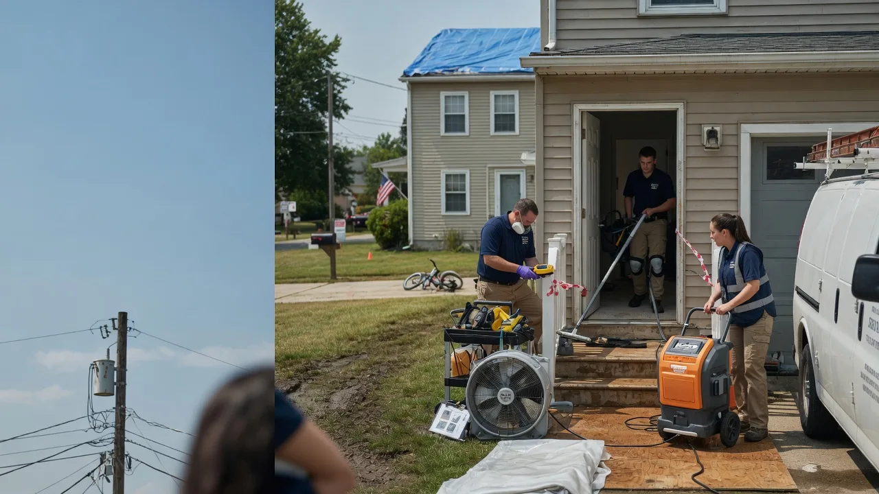 Water Damage Repair in Alkol, WV near me